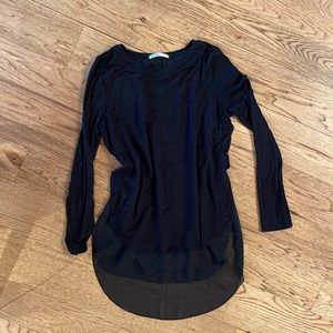 Femme by tresics black long sleeve shirt size medium